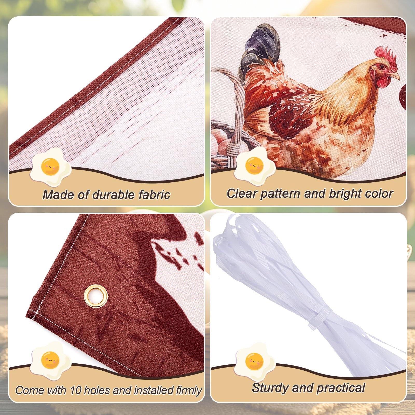 Tegeme Fresh Eggs right arrow sign 40x30cm doubles directions for passersby
