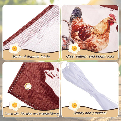 Tegeme Fresh Eggs right arrow sign 40x30cm doubles directions for passersby