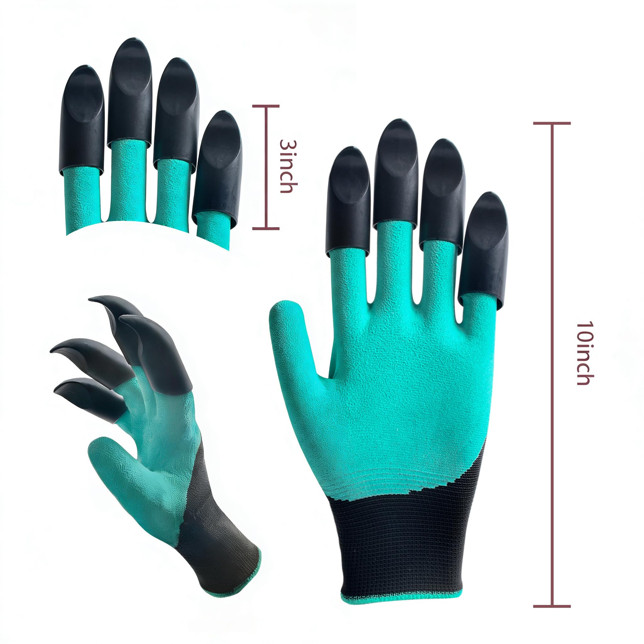 Teikou waterproof gardening gloves keep hands dry during wet tasks