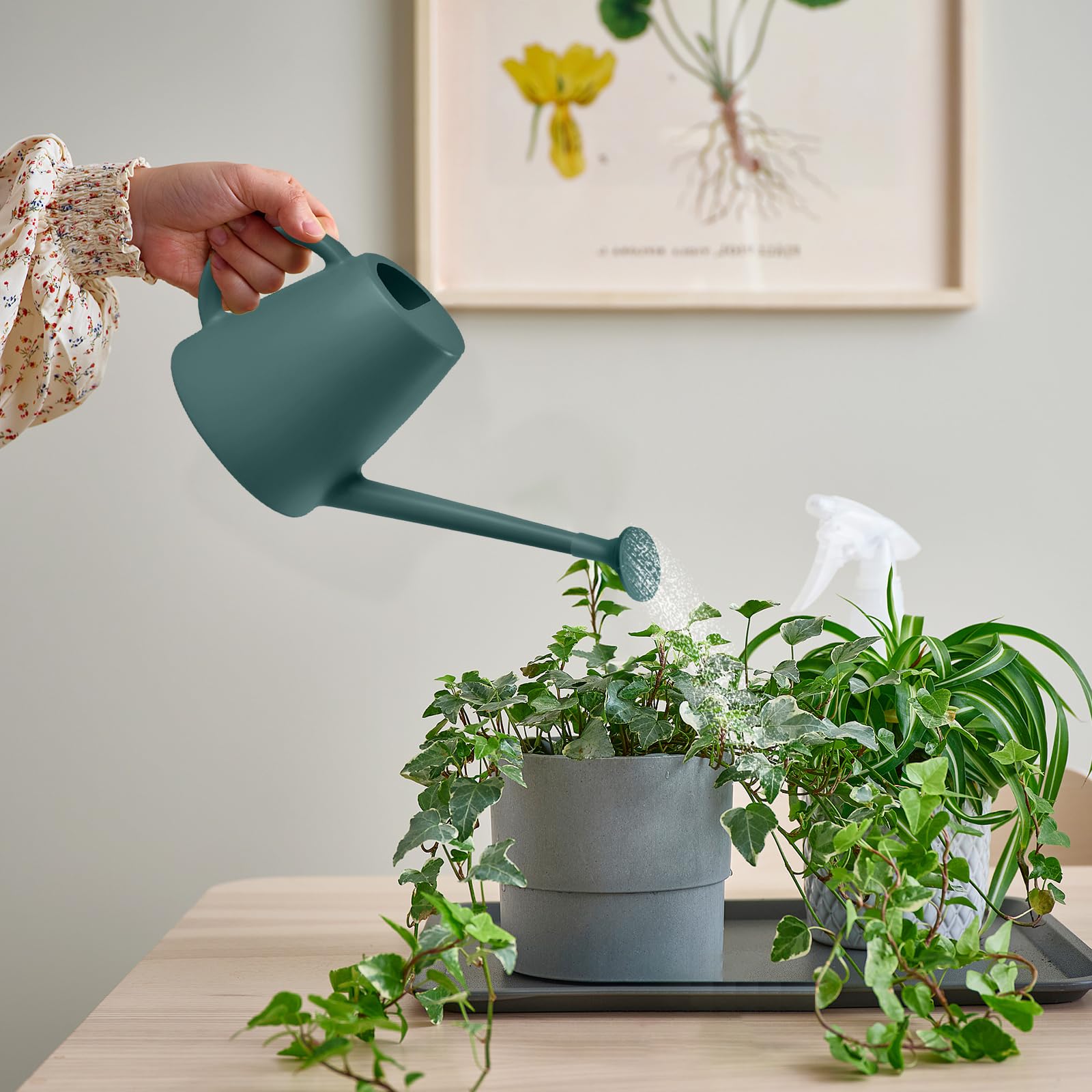 TEIUKAX blackish-green design blends with home and garden spaces