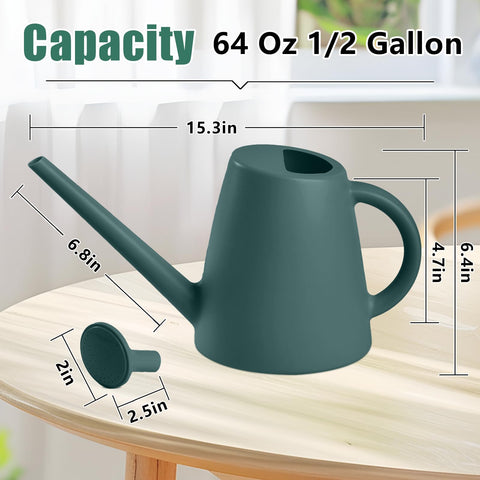 TEIUKAX indoor-outdoor use watering can suited for flowers and houseplants