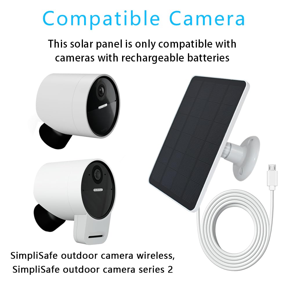Adjustable wall mount positions the TEKCAM panel for optimal sun exposure.