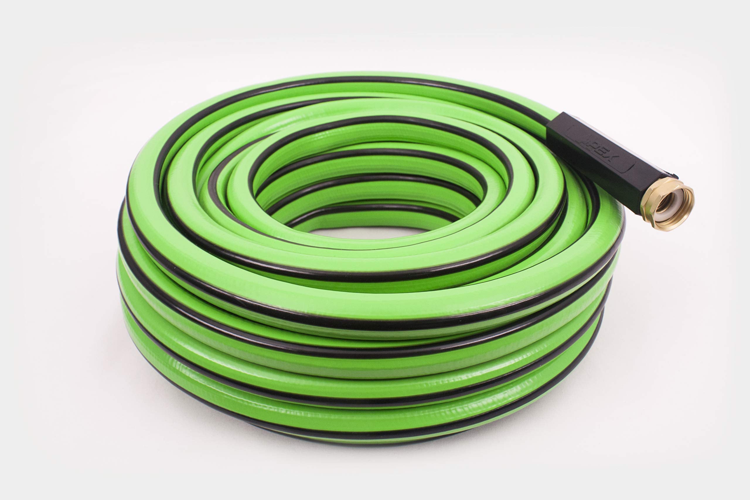 Teknor Apex Kink Control Plus hose shown with abrasion-resistant surface for longer life.