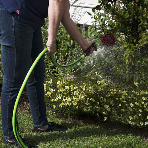 Teknor Apex Kink Control Plus hose flexing easily for smooth coiling and handling.