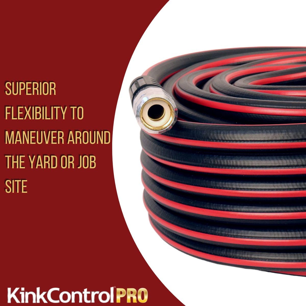 Teknor Apex Kink Control Pro 50 ft highlight of triple-frame technology