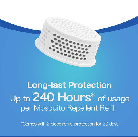 Tekola repellent in wireless operation for flexible outdoor use.