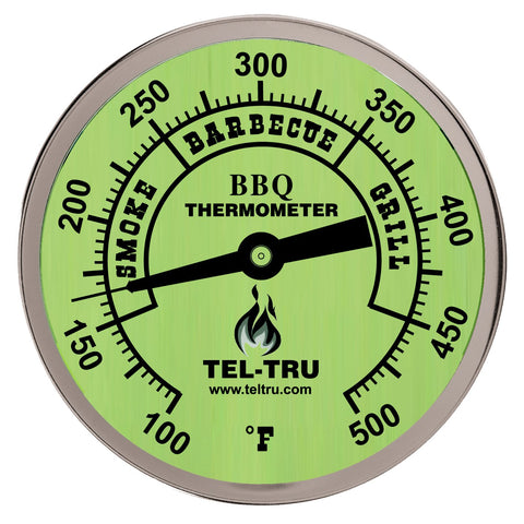 Tel-Tru BQ300 glow dial thermometer enables easy night-time readings for precise grilling