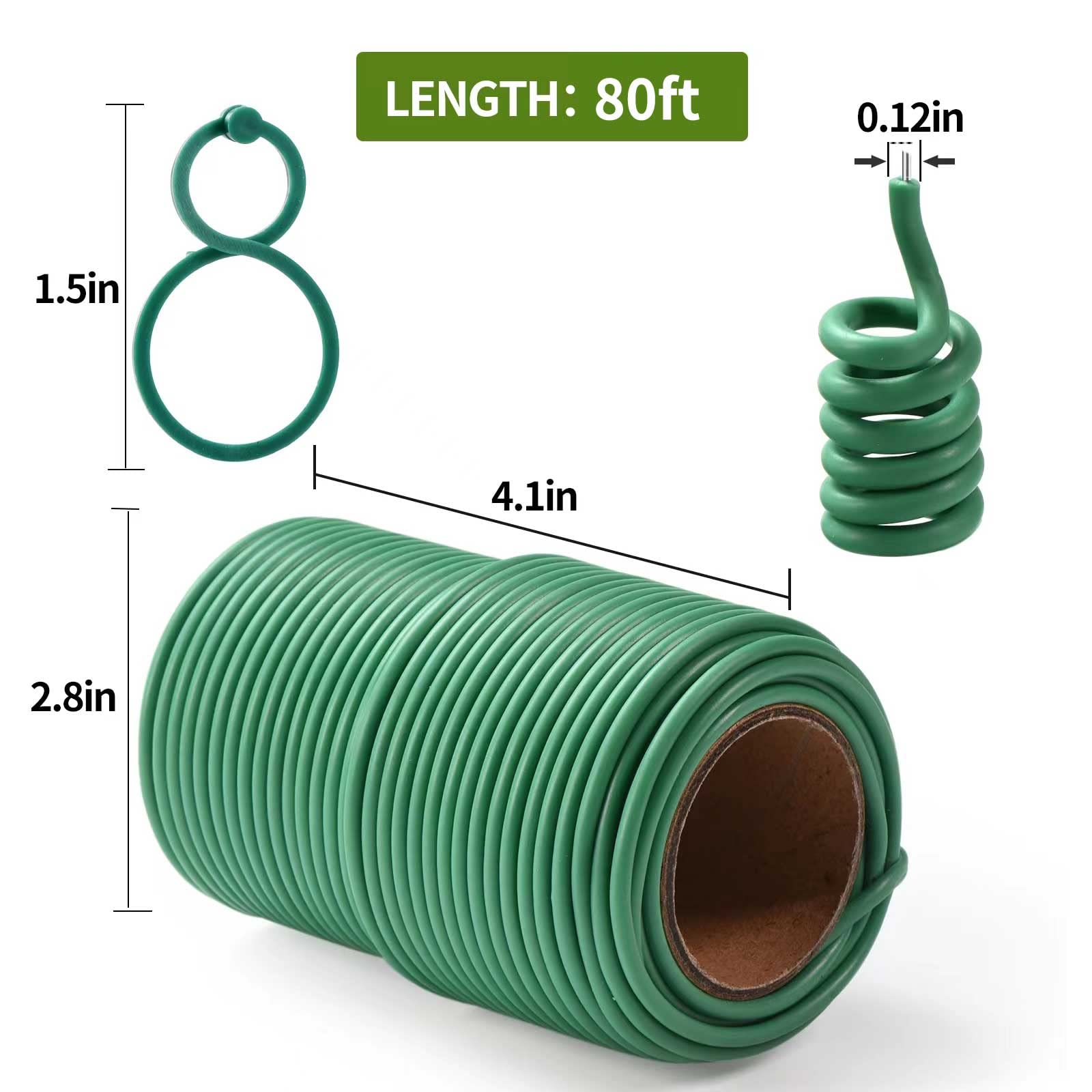 TELENT OUTDOORS 3mm diameter plant ties highlighted for sturdy hold