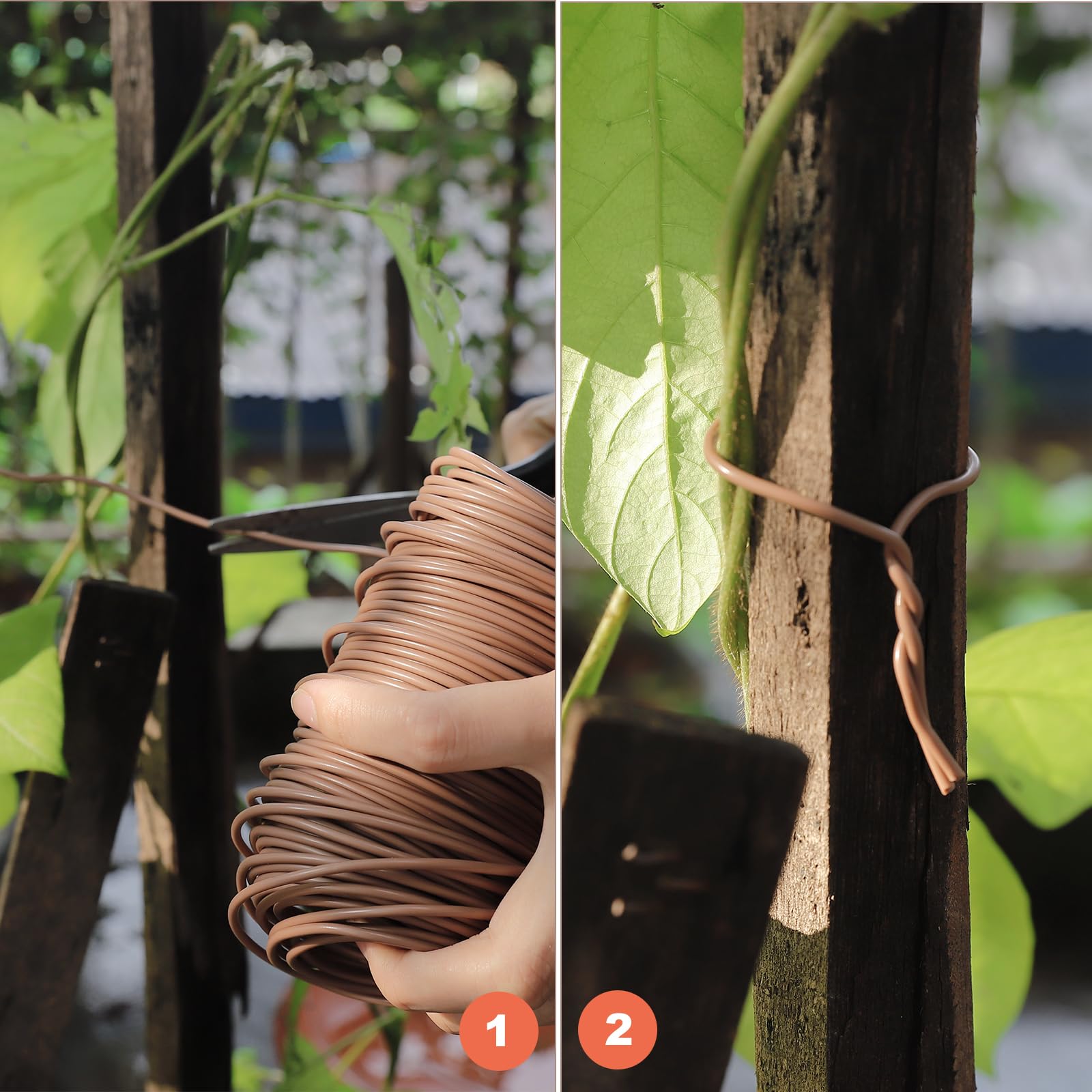 TELENT OUTDOORS durable reusable plant ties for gardening