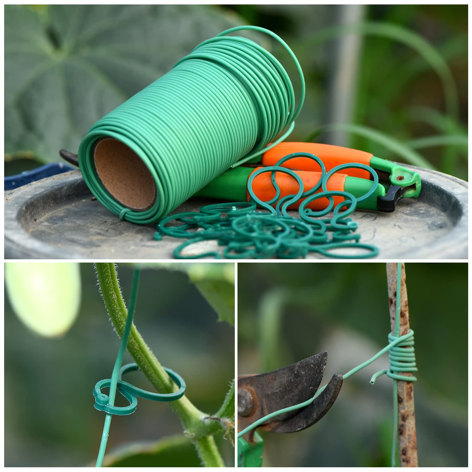 TELENT Outdoors easy-to-cut ties customize lengths for precise use.