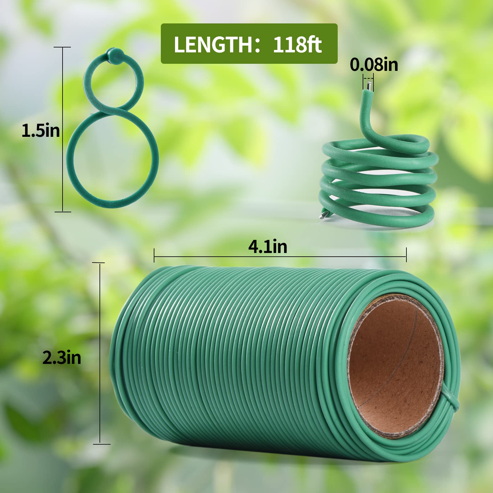TELENT Outdoors 20 plant clips secure stems and vines.