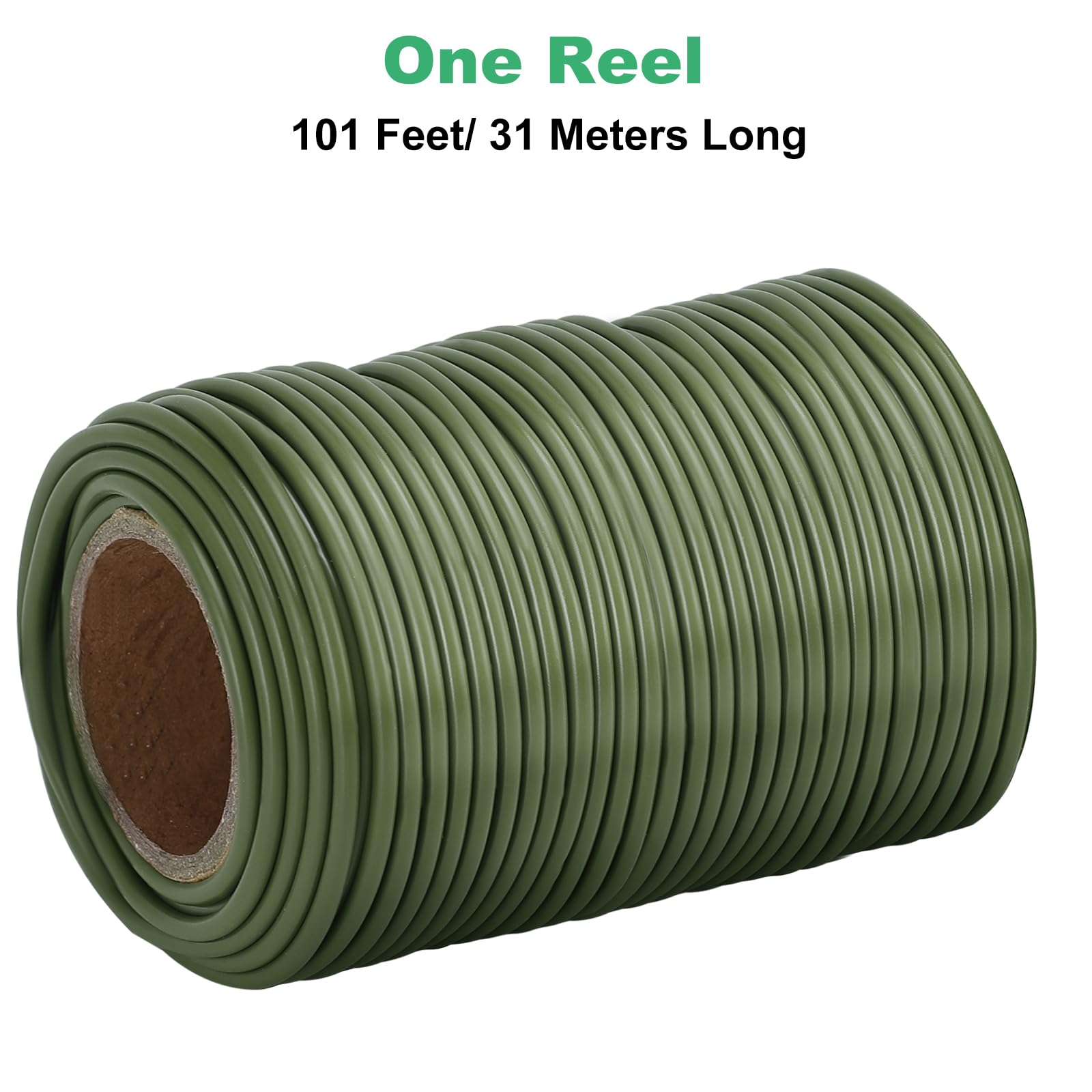 TELENT OUTDOORS plant ties wrap smoothly around stems for neat growth guidance.