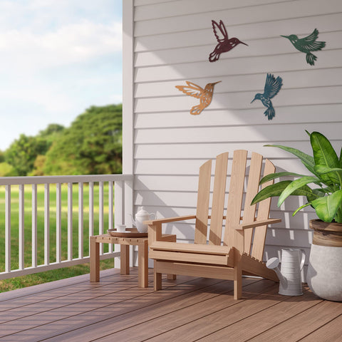Versatile display options for garden, patio, or living spaces with Teling set.
