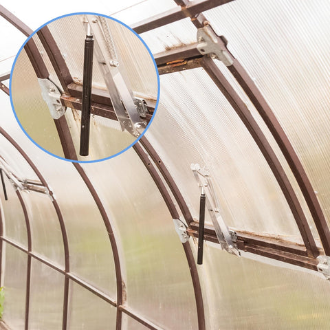 Tellegloww replacement cylinder in greenhouse use, supports temperature control