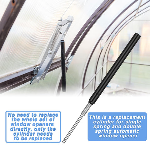 Tellegloww replacement cylinder close-up for silver vent opener, durable construction