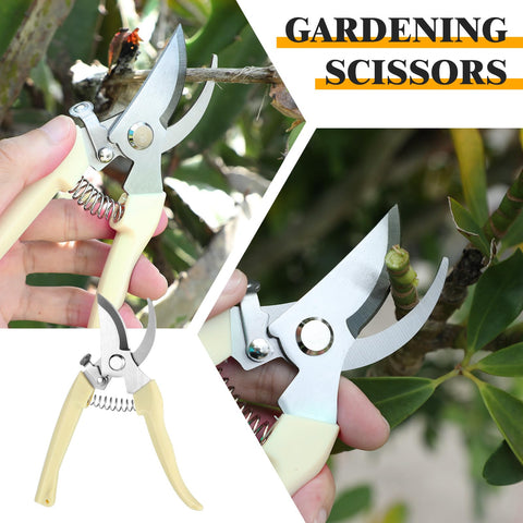 Telooco pruning shears with quick-lock safeguard blades when not in use