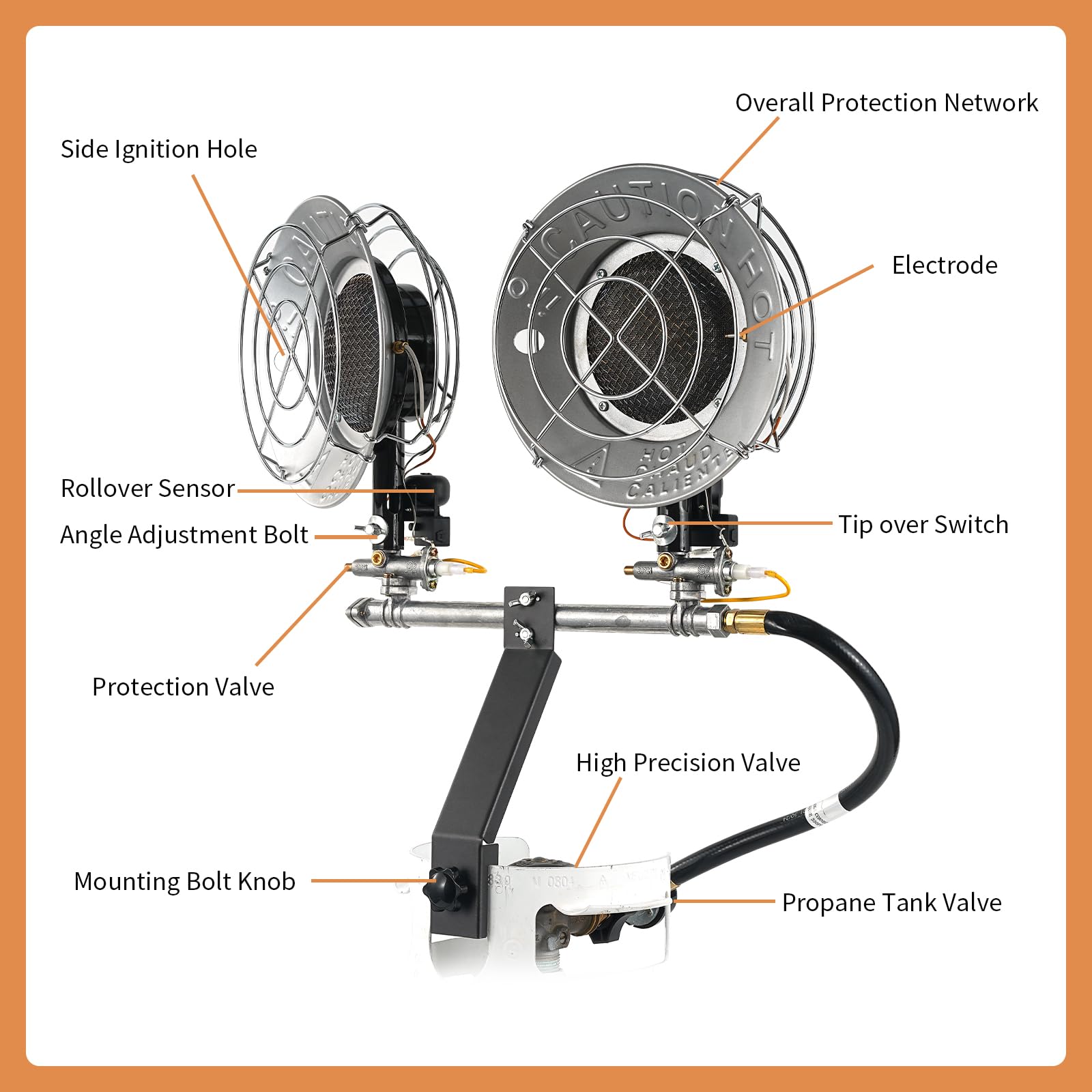 Cord-free portability lets you move from patio to campsite with ease.