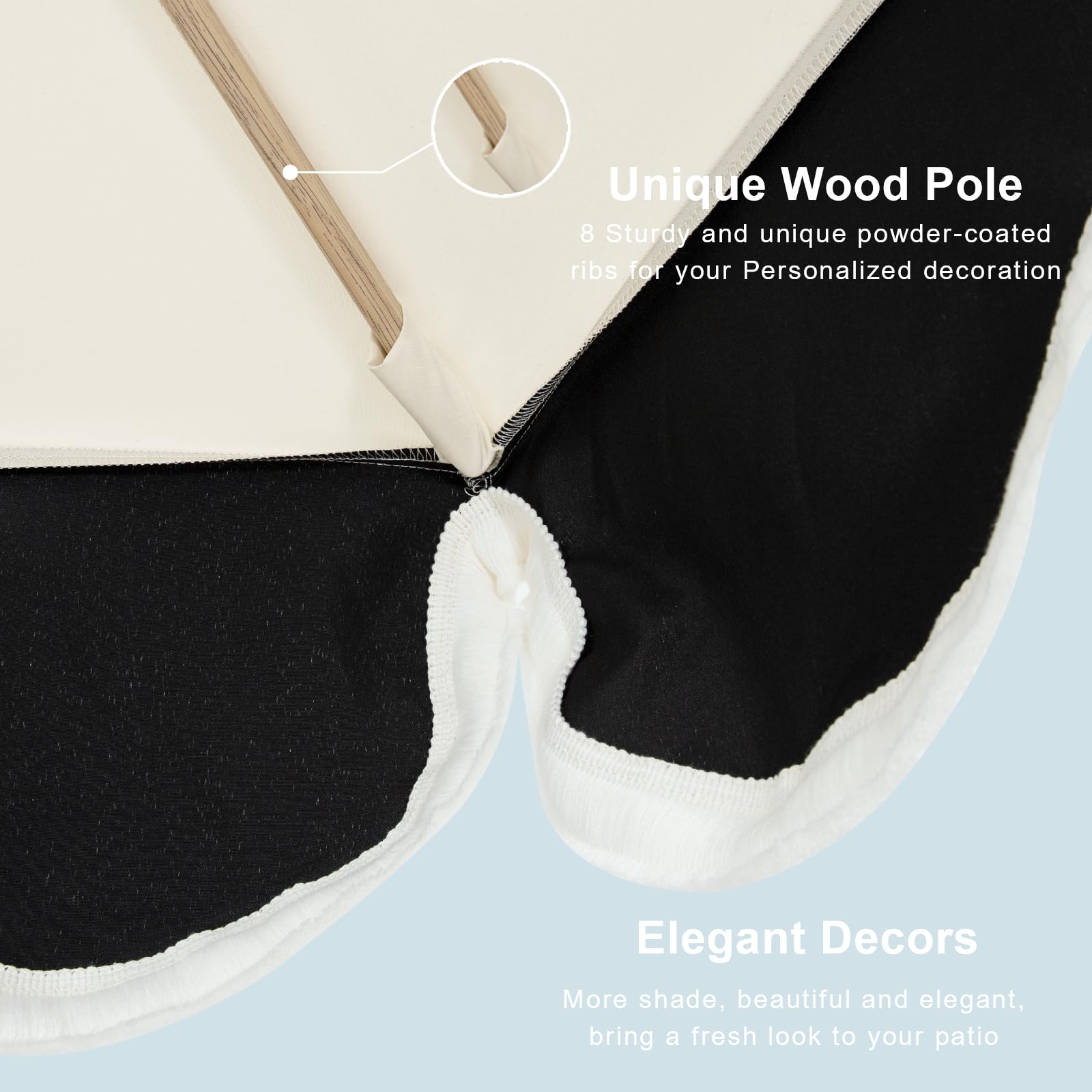 Tempera UPF50+ protection helps reduce sun exposure while outdoors.