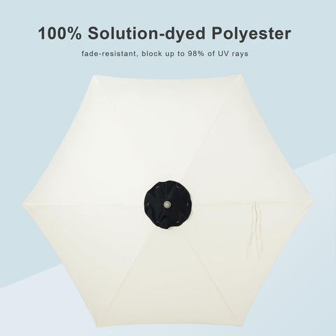 Tempera wind-vent design improves stability in breezes.