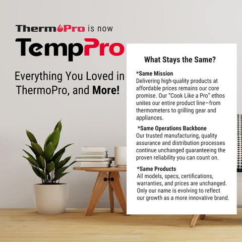 TempPro quick setup with the new TempPro Sensor app for immediate monitoring.