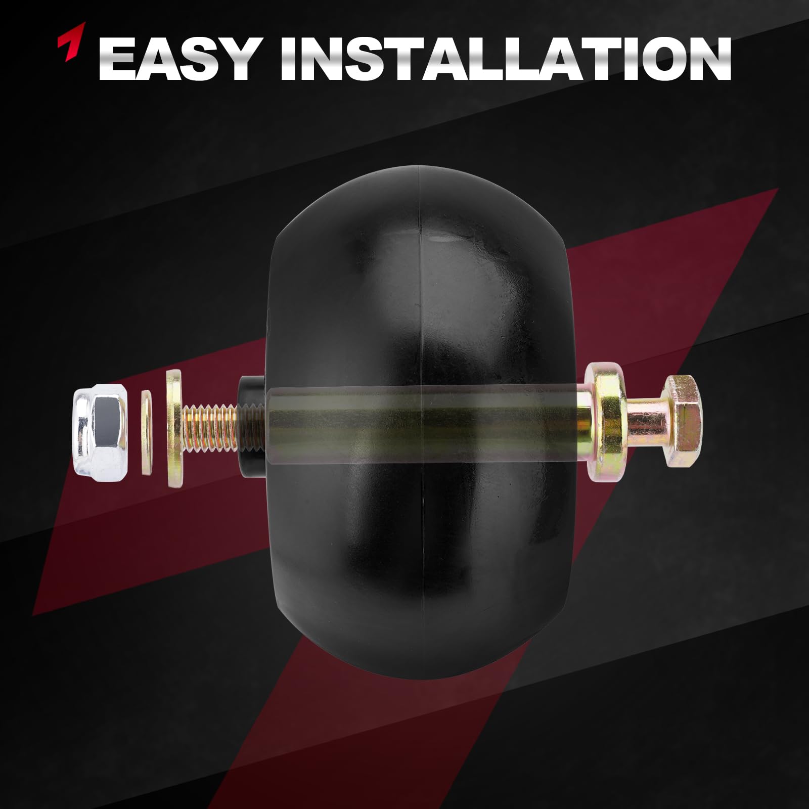 TEMSONE quick installation guide for wheel replacement
