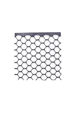 TENAX poultry fence in garden protects plants from small animals effectively.