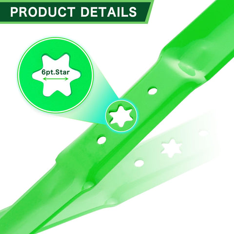 TENGMUJX 3-pack blades packaging ready to replace worn blades
