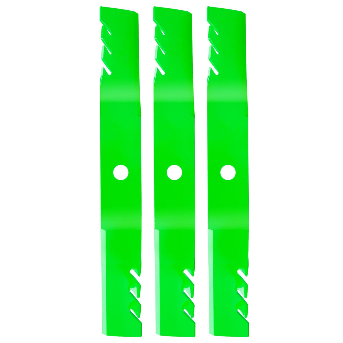 TENGMUJX 60-inch deck blades for John Deere provide smooth cuts