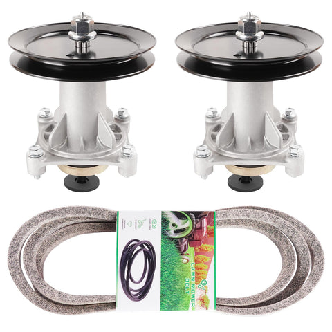 TENGMUJX 46-deck spindle kit product shot with OEM-replacement parts