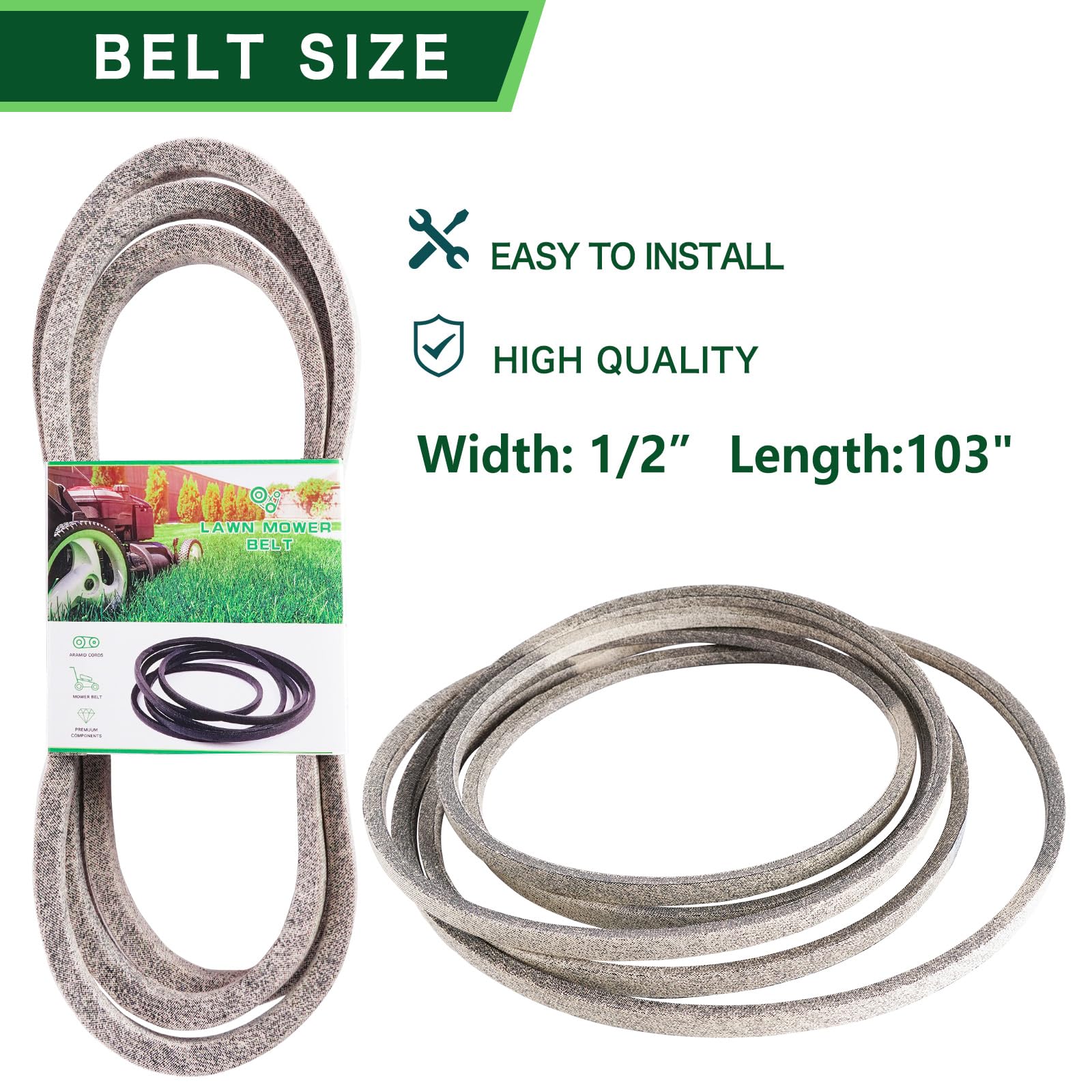 TENGMUJX kit compatibility supports versatile model fit for 46-inch decks