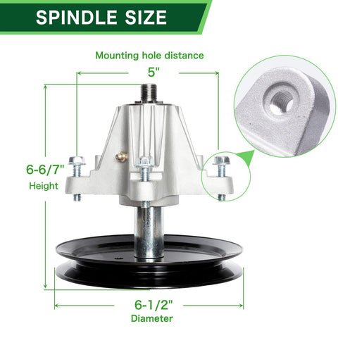 TENGMUJX 46in deck rebuild kit idlers maintain deck tension for even cuts