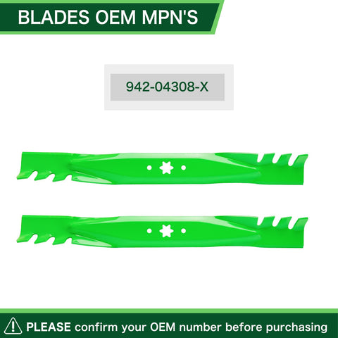 TENGMUJX blade length 21-1/7in detail for correct sizing.