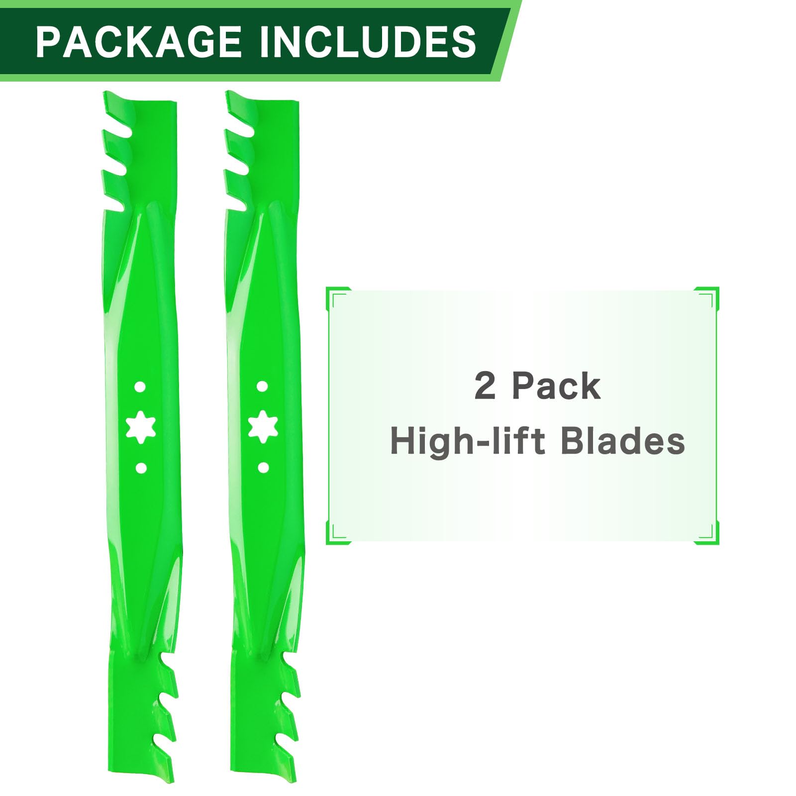 TENGMUJX blade thickness 0-138in for durability.