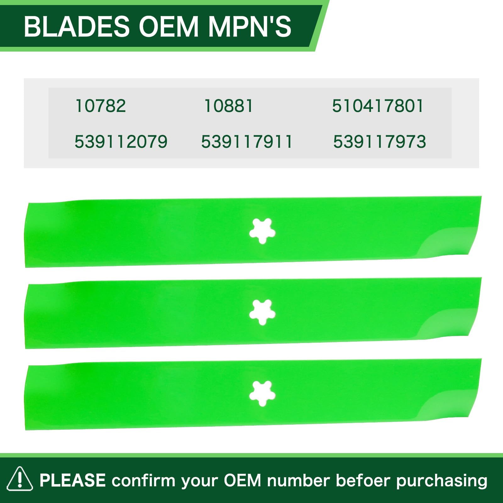 TENGMUJX easy at-home installation simplifies DIY mower maintenance.