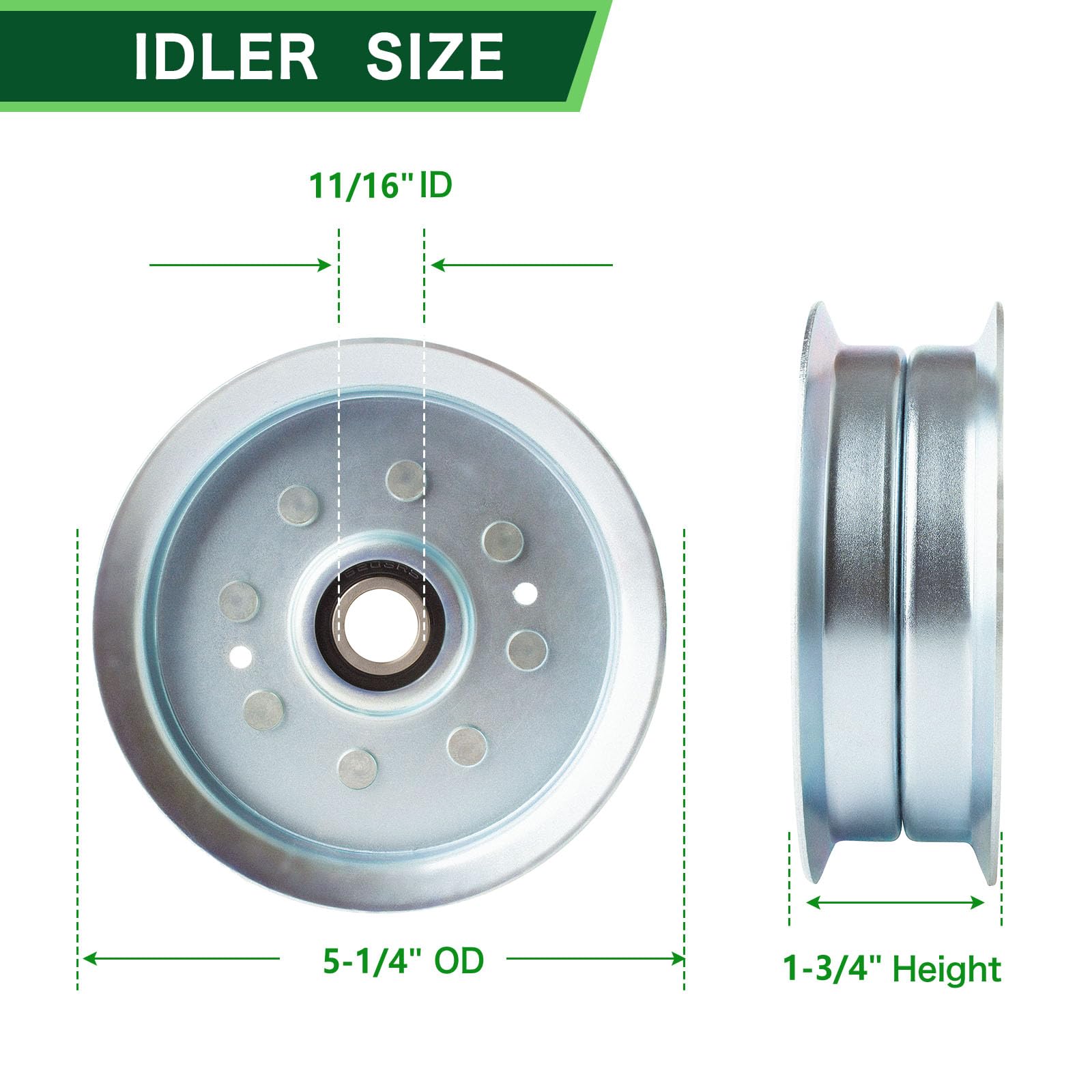 TENGMUJX gy20629 idler pulley for consistent belt tension