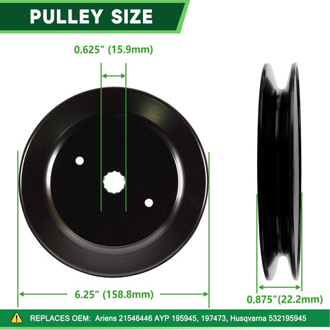 TENGMUJX pulley assembly close-up highlighting smooth belt operation