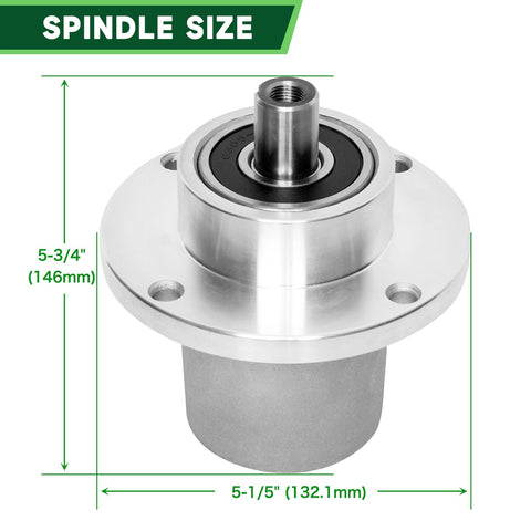 TENGMUJX aluminum spindle, corrosion-resistant body for longer life.