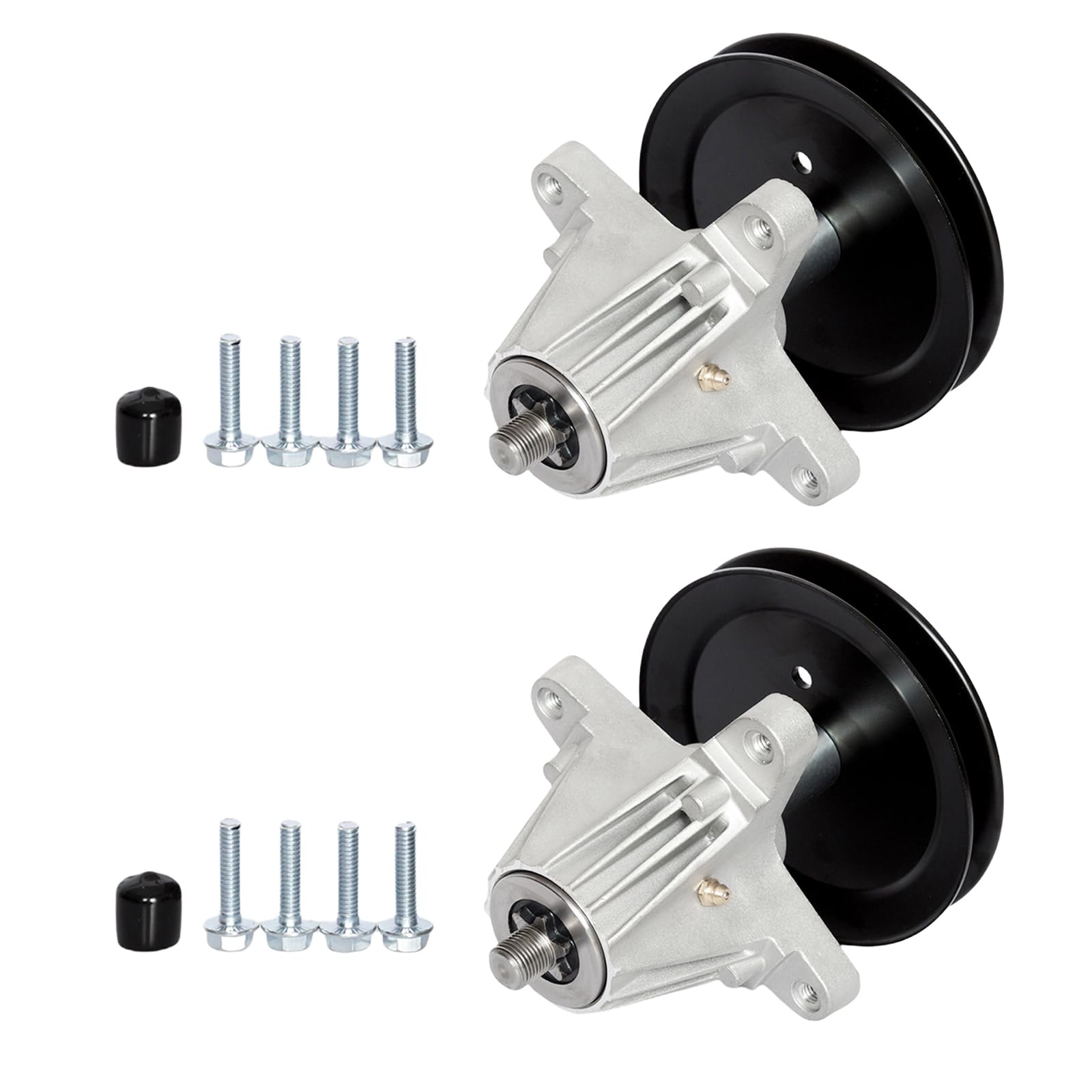 TENGMUJX spindle close-up in metal finish with precise fit