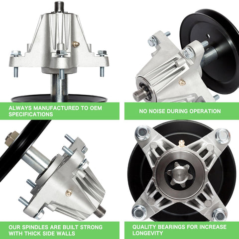 TENGMUJX spindle for Huskee LT4200 provides durable service