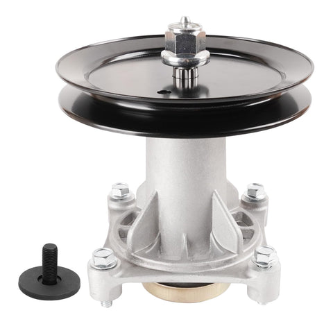 TENGMUJX spindle assembly main view shows sturdy construction for reliable mower deck use