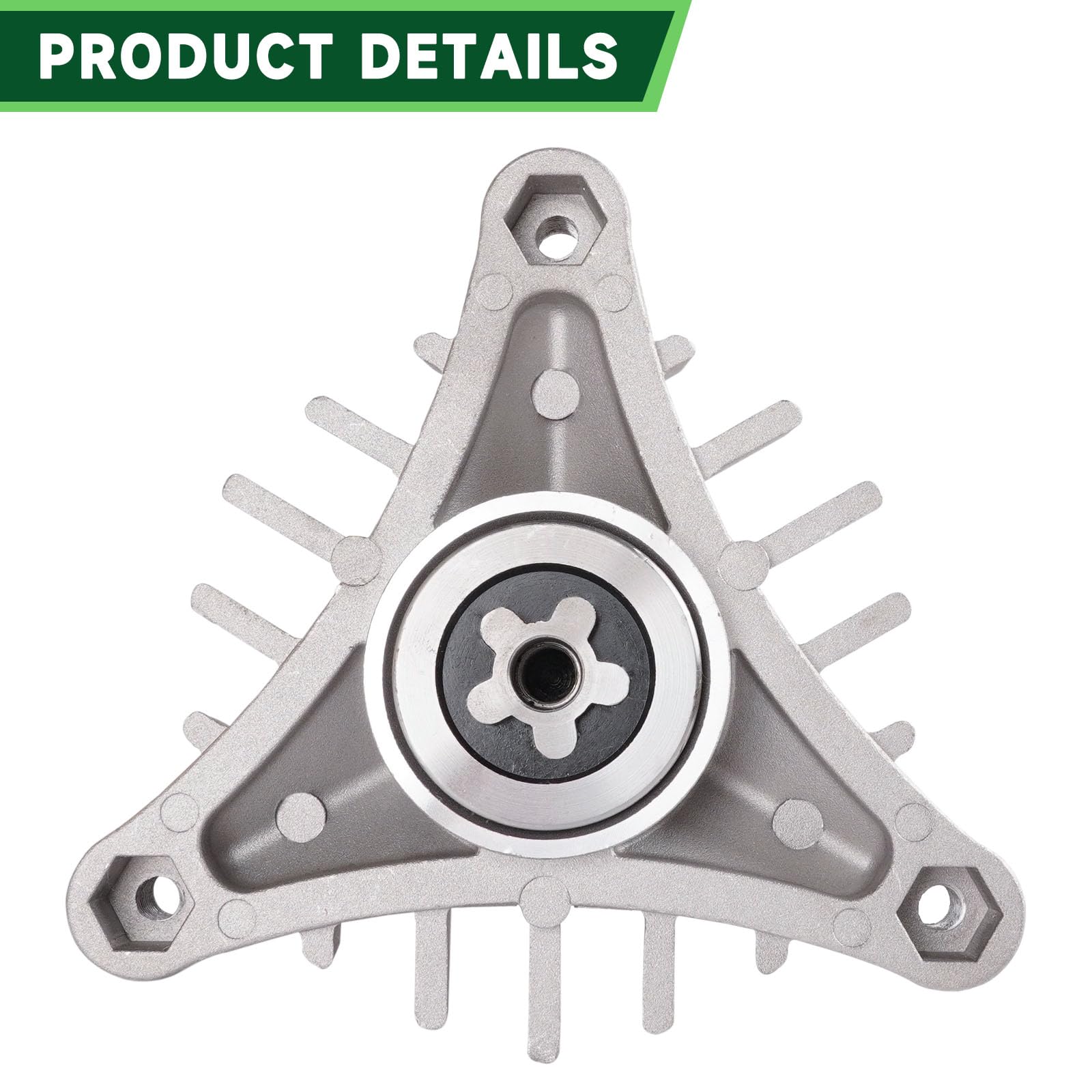 TENGMUJX pulley nuts and mounting bolts shown for quick installation prep.