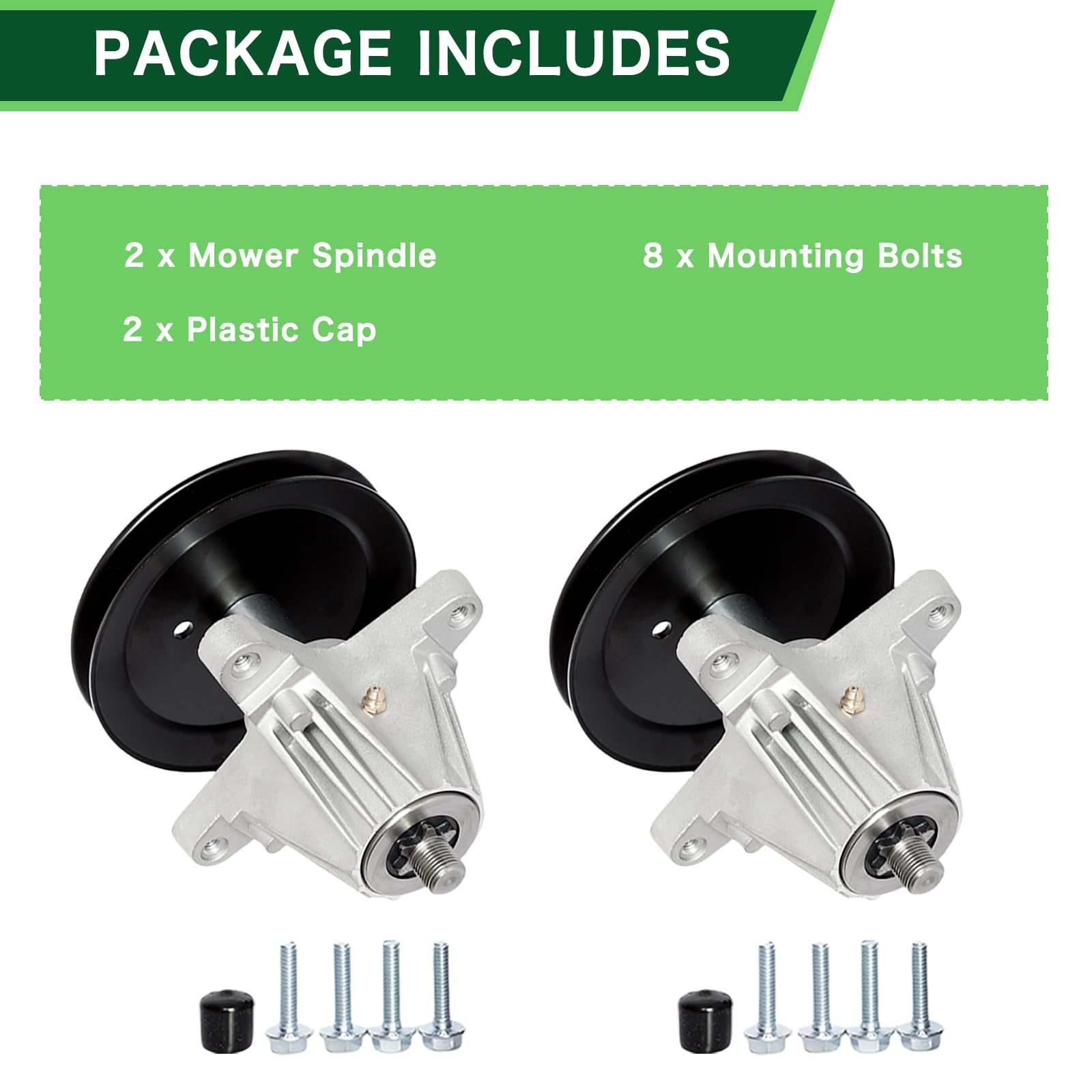 TENGMUJX spindle for Troy-Bilt Bronco 42 deck offers sturdy replacement