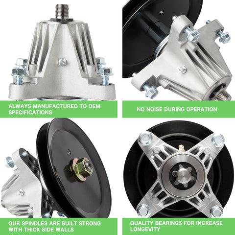 TENGMUJX spindle-assembly xt1-lt46 compatibility supports smooth mowing