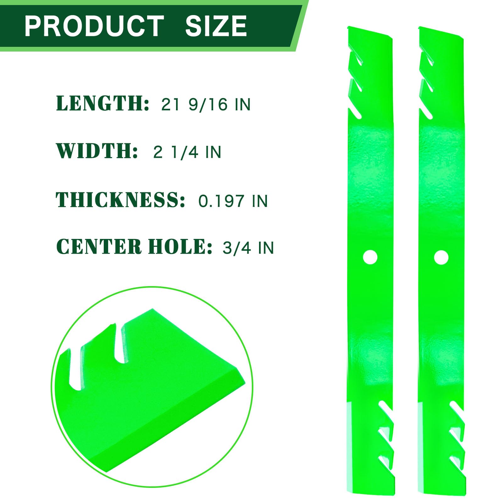 TENGMUJX blade fits OEM 96-362 for reliable Time Cutter performance.