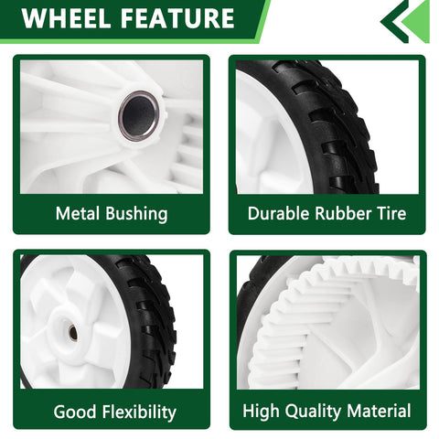TENGMUJX wheel hub offset 3/4-inch for stable rolling.