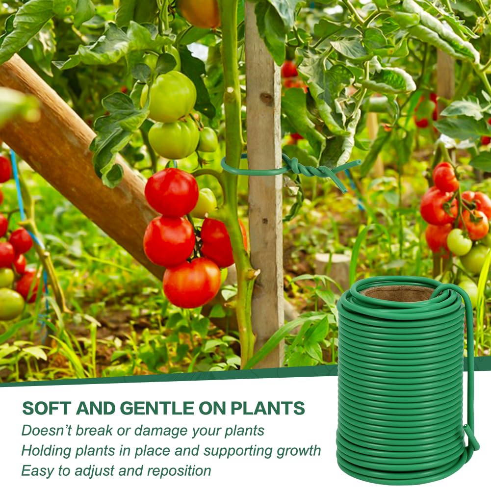 Tenn Well 3.5 mm diameter plant wire offers sturdy, flexible support.
