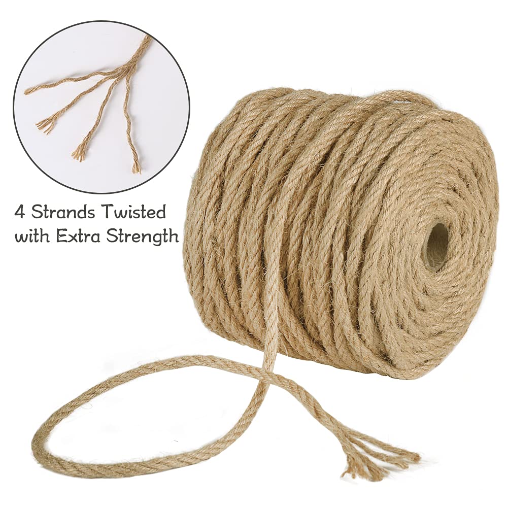Tenn Well jute rope garden hanger in use for plant display.
