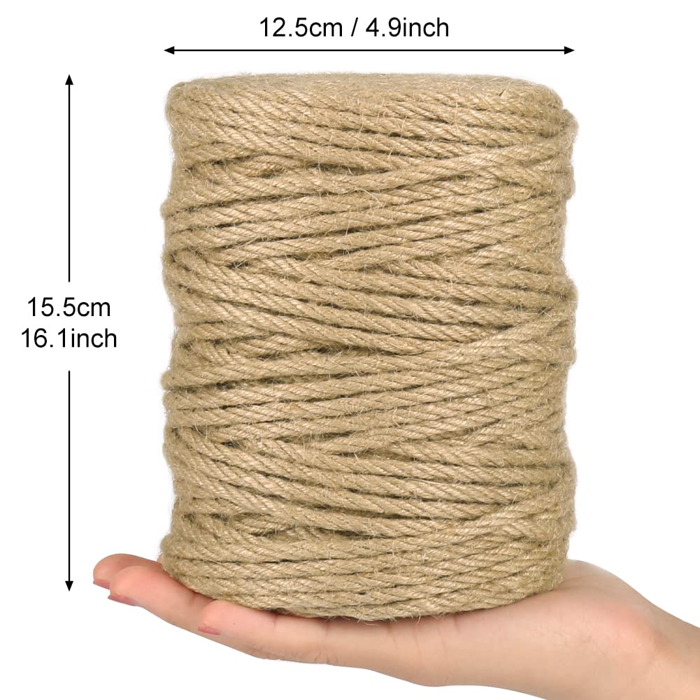 Tenn Well 5mm jute rope garden ties for tomatoes and vines