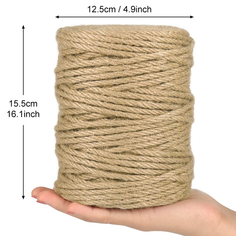 Tenn Well 5mm jute rope garden ties for tomatoes and vines