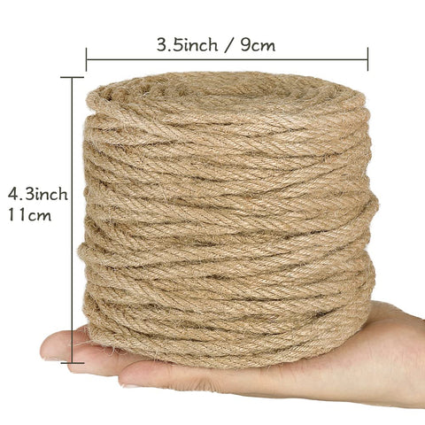 Tenn Well 5mm jute rope packaging and craft materials ready to cut.